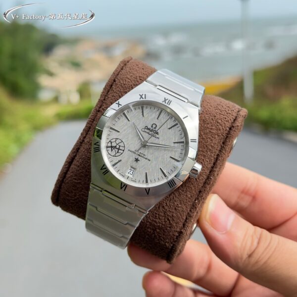 a1731932941134 1300 Omega Constellation Chronometer 131.30.41.21.99.001 Meteorite Dial 1:1 Best Clone V+ Factory