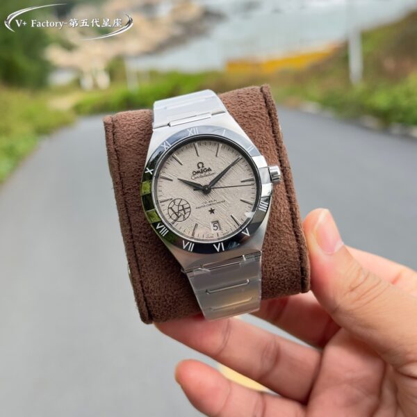 a1731932952829 8521 Omega Constellation Chronometer 131.23.41.21.03.001 Meteorite Dial 1:1 Best Clone V+ Factory