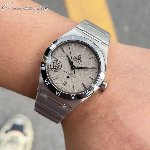 a1731932952835 7883 Omega Constellation Chronometer 131.23.41.21.03.001 Meteorite Dial 1:1 Best Clone V+ Factory