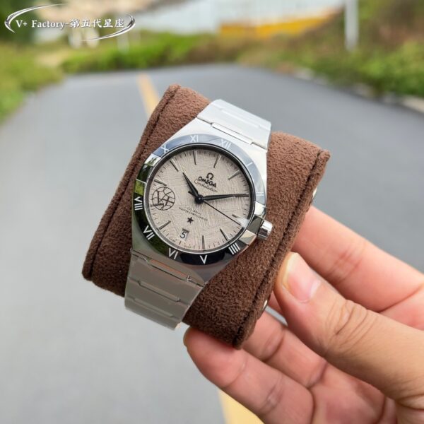 a1731932952837 6300 Omega Constellation Chronometer 131.23.41.21.03.001 Meteorite Dial 1:1 Best Clone V+ Factory