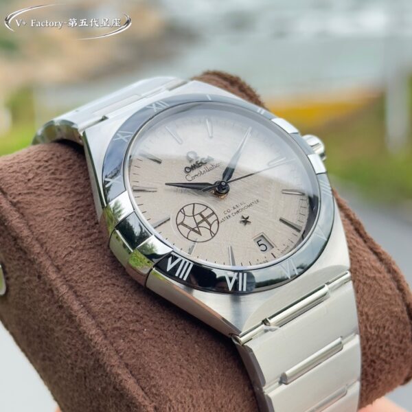 a1731932952840 0716 Omega Constellation Chronometer 131.23.41.21.03.001 Meteorite Dial 1:1 Best Clone V+ Factory