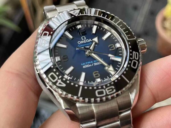 a1733750560822 2155 OMEGA Seamaster 6000M 215.30.46.21.03.001 Ultra Deep 1:1 Best Clone VR Factory VRF Blue Dial