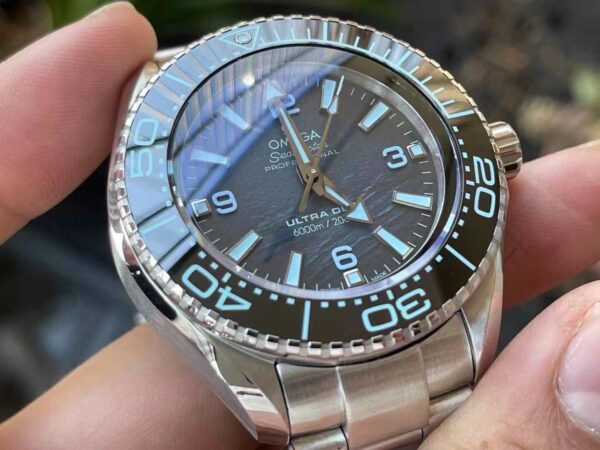 a1733750578156 3816 OMEGA Seamaster Planet Ocean 6000M 215.30.46.21.03.001 Ultra Deep 1:1 Best Clone VR Factory VRF Blue Dial