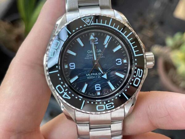 a1733750578160 8256 OMEGA Seamaster Planet Ocean 6000M 215.30.46.21.03.001 Ultra Deep 1:1 Best Clone VR Factory VRF Blue Dial