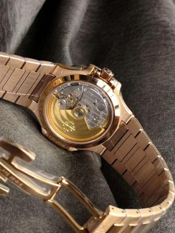 a1739627630199 7850 Patek Philippe Nautilus Ladies 7118/1300 Rose Gold 1:1 Best Clone 3K Factory