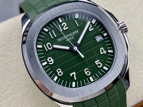 a1739629829711 6722 Patek Philippe Aquanaut 5168G-010 Green Dial 1:1 Best Clone 3K Factory 2025 Version