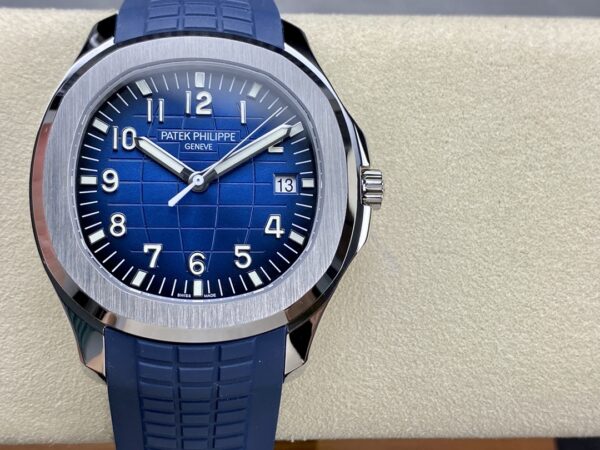 a1739629847157 2341 Patek Philippe Aquanaut 5168G-001 Blue Dial 1:1 Best Clone 3K Factory 2025 Version