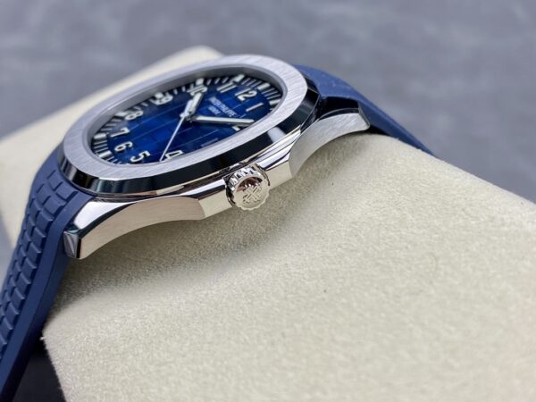 a1739629848234 5132 Patek Philippe Aquanaut 5168G-001 Blue Dial 1:1 Best Clone 3K Factory 2025 Version