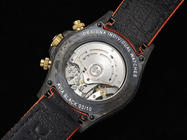 i1724911632 6299 1 1 Rolex Daytona Lucky Player 3 Case Carbon 1:1 Best Clone Diw Custom 4130 Movement