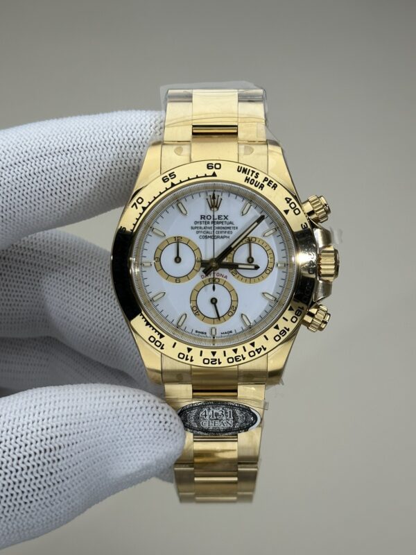 i1729442954 5208 3 1 Rolex Cosmograph Daytona M126508-0001 White Dial 1:1 Best Clone Clean Factory