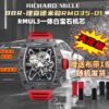 i1731312497 9052 0 Richard Mille RM35-01 NTPT Carbon 1:1 Best Clone BBR Factory V2 Red Rubber Strap