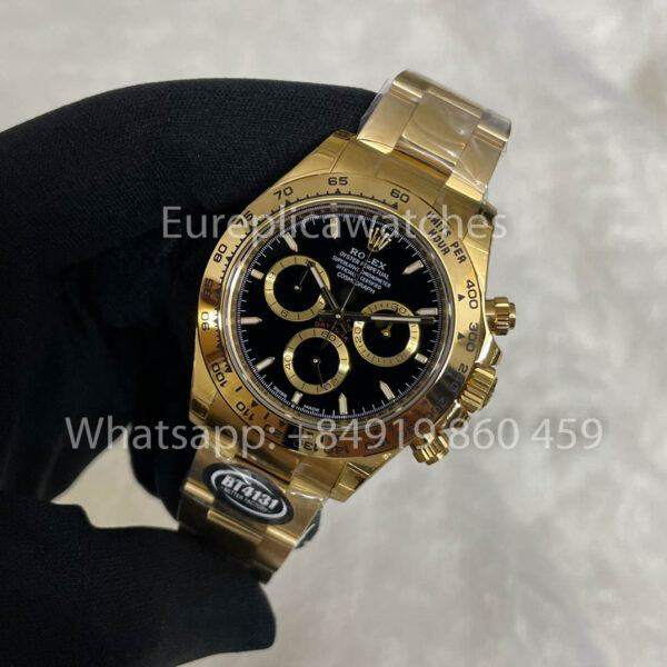 i1732599590 4301 0 Rolex Cosmograph Daytona M126508-0004 BT Factory 1:1 Best Clone 4131 Movement Gold