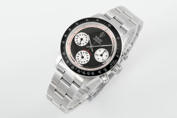 o 1hrvele8gl8g11ab1rnd1v0612b40 Rolex Daytona Paul newman Black Dial 1:1 Best Clone EF Factory