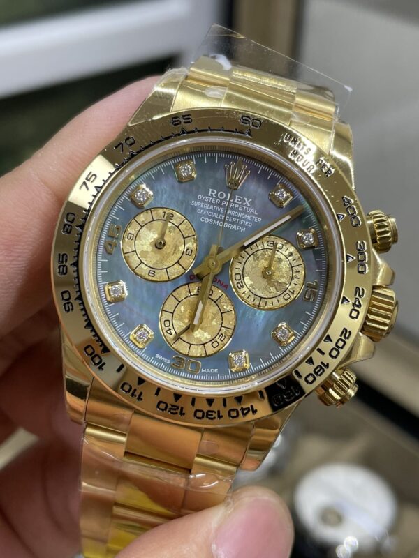 Rolex Cosmograph Daytona M116503-0007 Mother of Pearl 1:1 Best Clone CounterWeight Gold