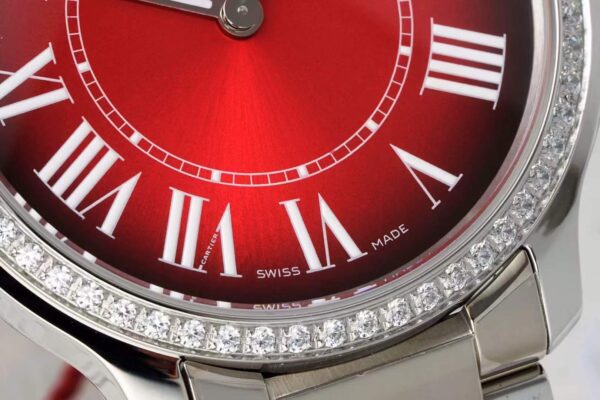 Cartier Ronde Must De Cartier 36mm 1:1 Best Clone AF Factory Red Dial