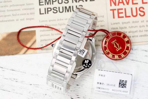 Cartier Ronde Must De Cartier 36mm 1:1 Best Clone AF Factory Red Dial